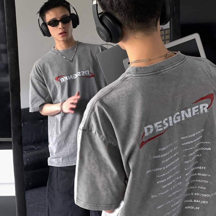 Áo thun wash Wdesigner SSR029